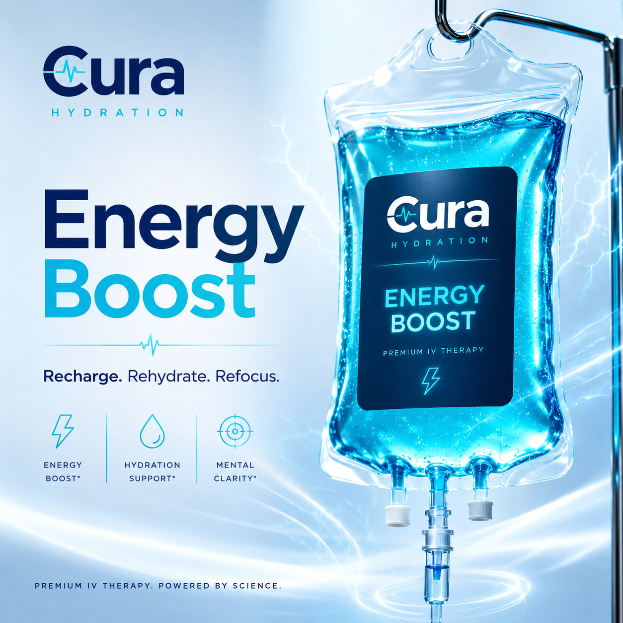 Cura Energy Boost IV Therapy